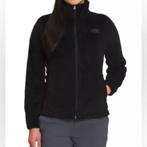 The North Face Women’s Osito Fuzzy Full Zip Jacket | Black | NWOT | Size M